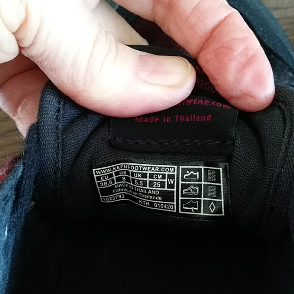 Keen wool plaid shoes - Picture 6 of 7